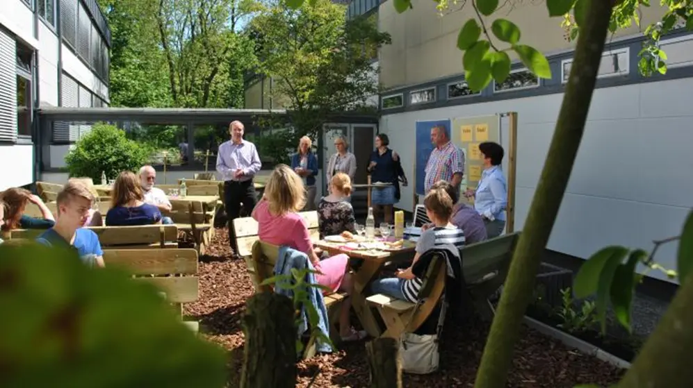 Einweihung des Grünen Klassenzimmers