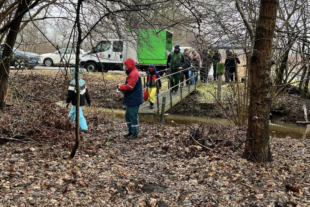 Biotop-Pflege-Aktion mit dem Lions Club Elmshorn